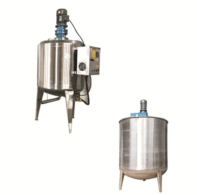 Ordenhe o processamento de mistura da medicina da máquina do misturador de alimento do tanque do aquecimento líquido industrial líquido